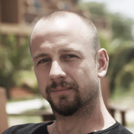 Bio picture of Joeri Poesen sitting outside in a tropical setting